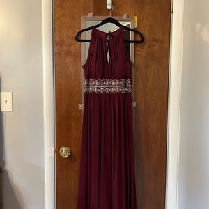 R&M Richards Long Beaded Dress